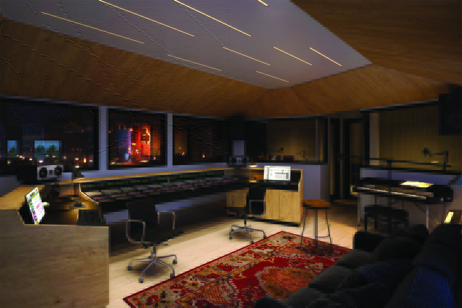A studio for recording, teaching & broadcasting
